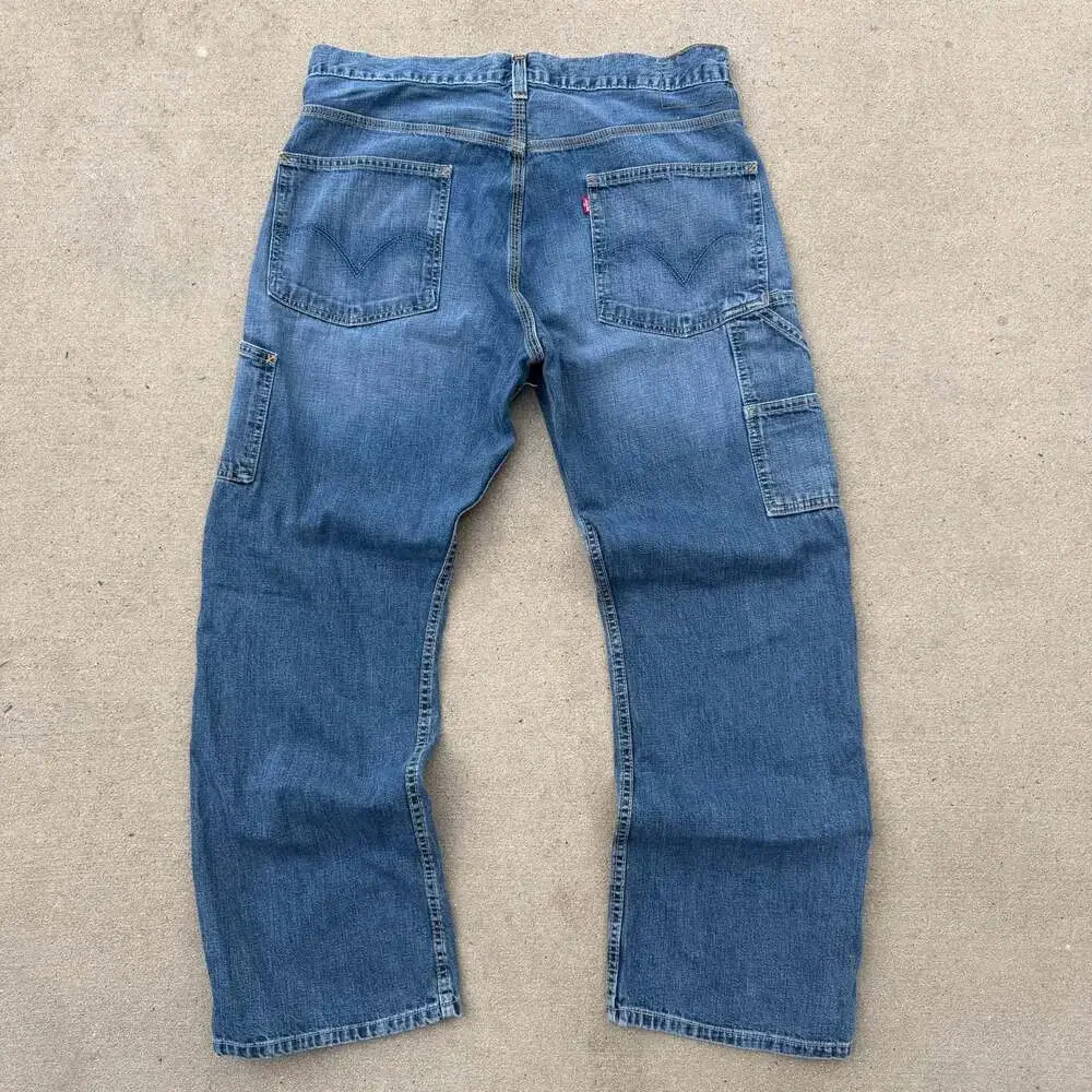 Levi's Carpenter Y2K Loose Straight Fit Denim Workwear Jeans